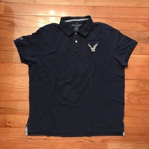 AE Navy Polo